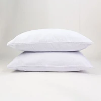 Luxury Plush Set of 2 Pillow Protectors by HealthGuard