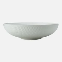 Bol de service rond « White Basics Diamonds » par Maxwell & Williams – 28 cm