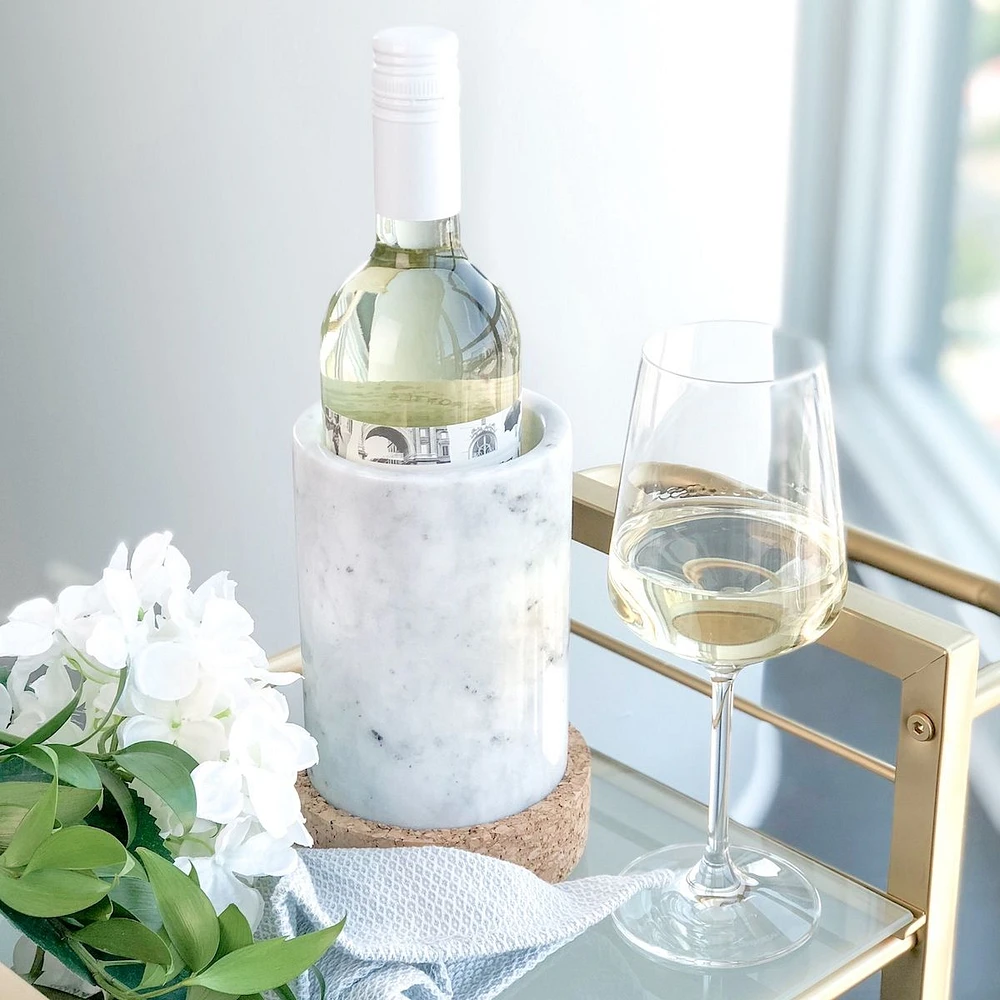 Marble Wine Chiller by Final Touch