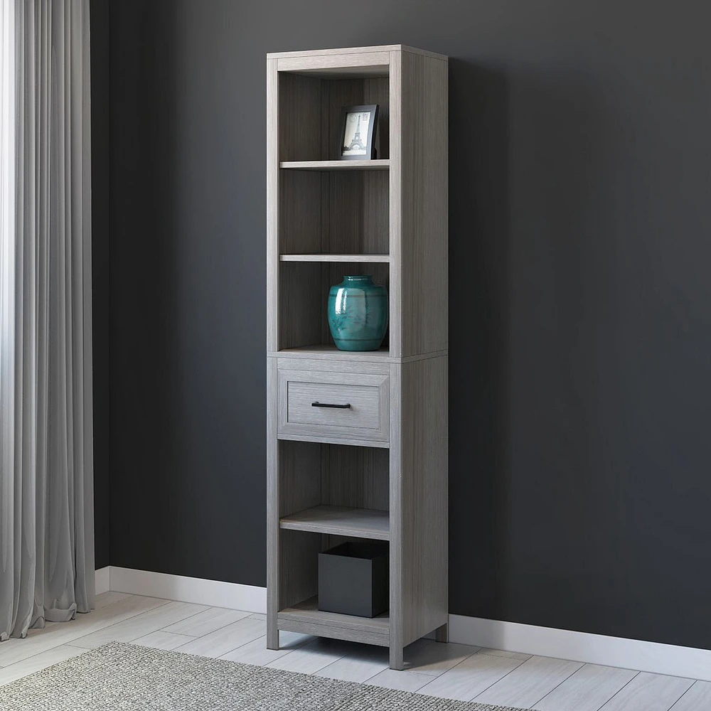 Armoire haute Margo - Gris