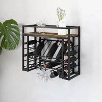 Mathilde Wine Rack - Black