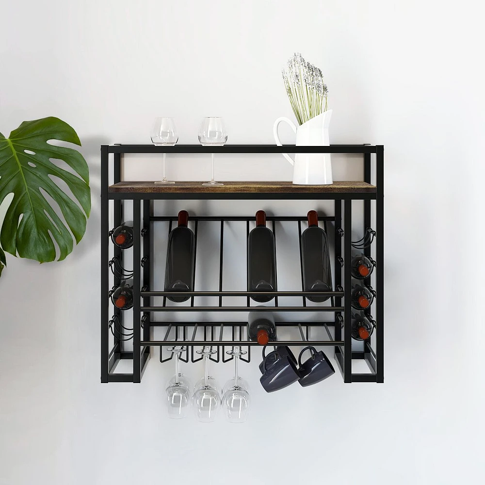 Mathilde Wine Rack - Black