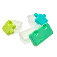 Puzzle Container by Melii Baby - Blue/Lime/Mint