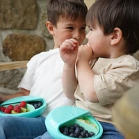 Spin Snack Container by Melii Baby - Blue/Mint