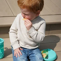 Spin Snack Container by Melii Baby - Blue/Mint