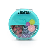 Spin Snack Container by Melii Baby - Blue/Mint