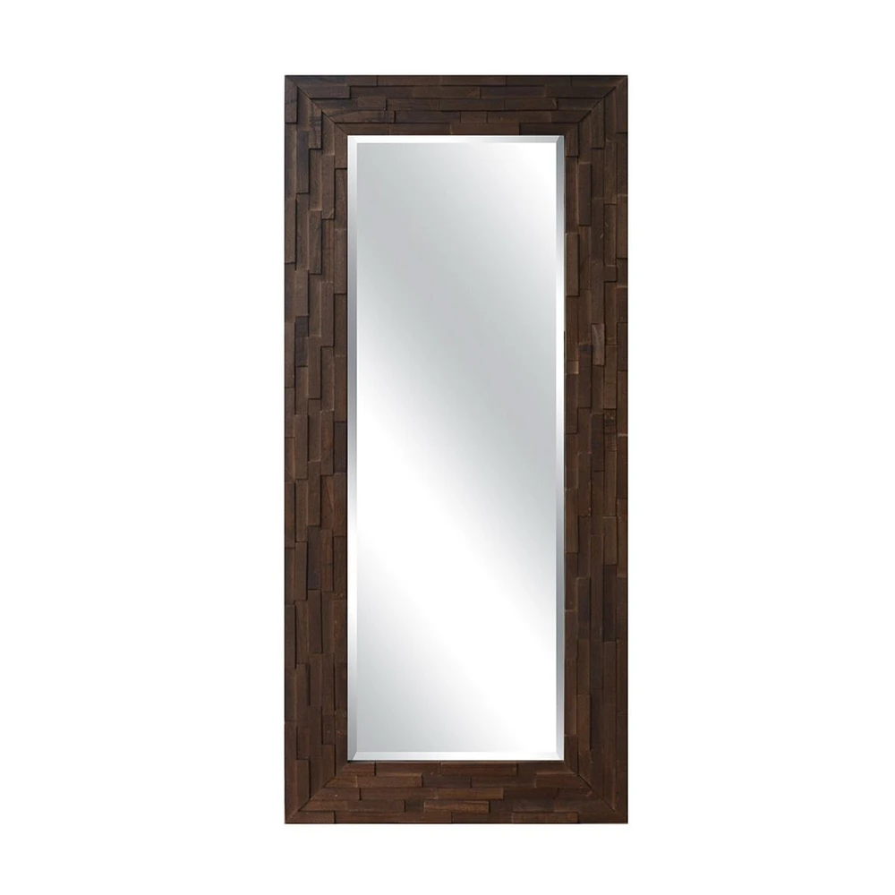 Meline Rectangular Wood-effect Frame Mirror