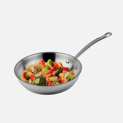 Meyer Nouvelle Stainless Steel Fry Pan - 24 cm