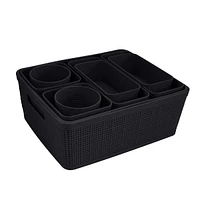 Weaver Organizer 10 pieces - Black