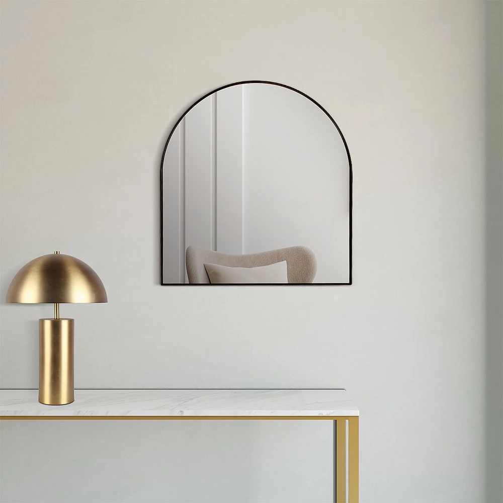 Moony Arched Metal Mirror