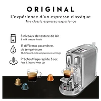 Machine à espresso à capsule Nespresso® Creatista Plus par Breville - Acier inoxydable