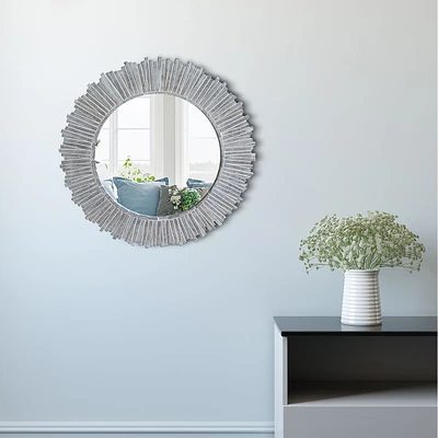 Oakley Decorative Wooden Mirror