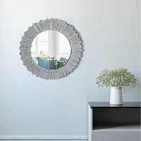 Oakley Decorative Wooden Mirror