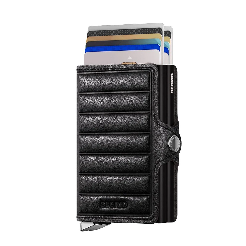 Secrid Emboss Lines Twinwallet - Black