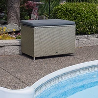 Wicker Deck Box - 80 gal capacity