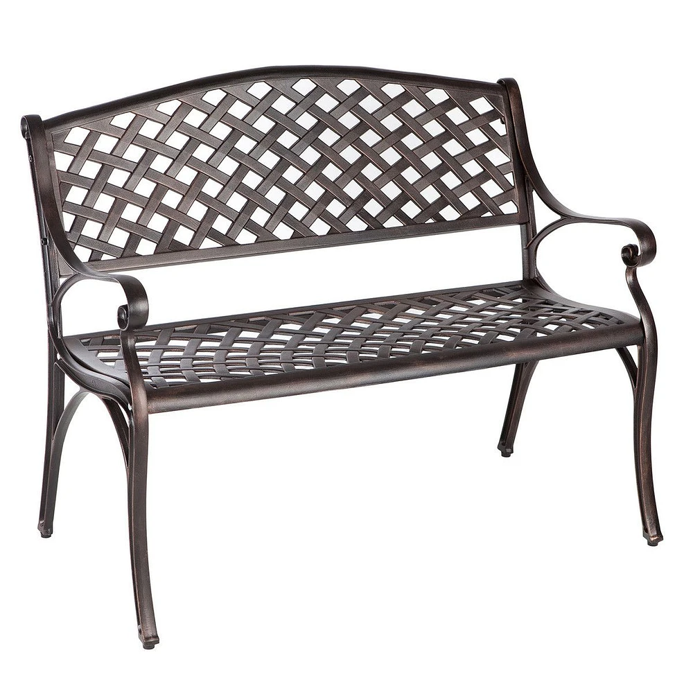 Cast Aluminum Bench