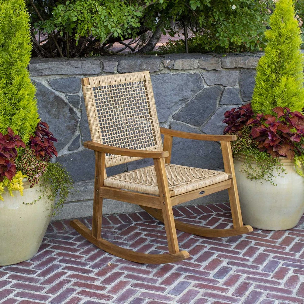 Eurochord Outdoor Rocking Chair