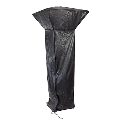 Outdoor Patio Heater Vinyl Cover, Square Full Length