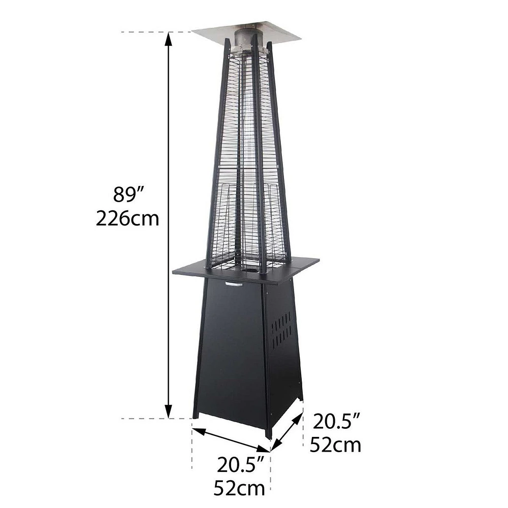 Paramount Pyramid Flame Patio Heater