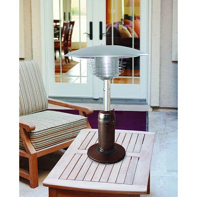 Table Top Propane Patio Heater, Mocha