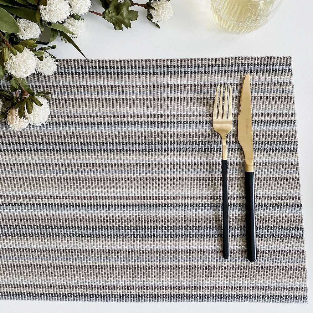 Multi Color Stripe Placemat