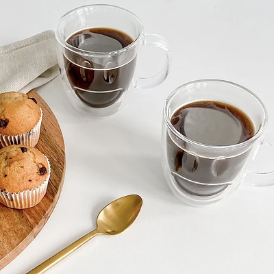 Ensemble de 2 tasses souriants « Double Double » par Brilliant