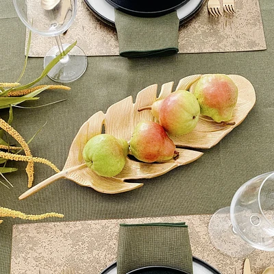 Tropical Leaf Centerpiece