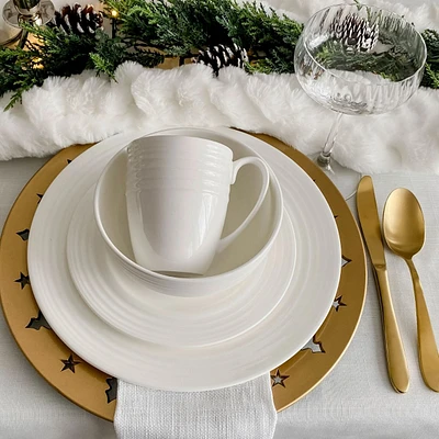 Newton 16-Piece Dinnerware Set by LC Loft