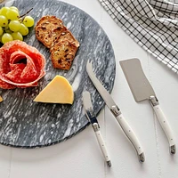 Laguiole Cheese Knife Set - White