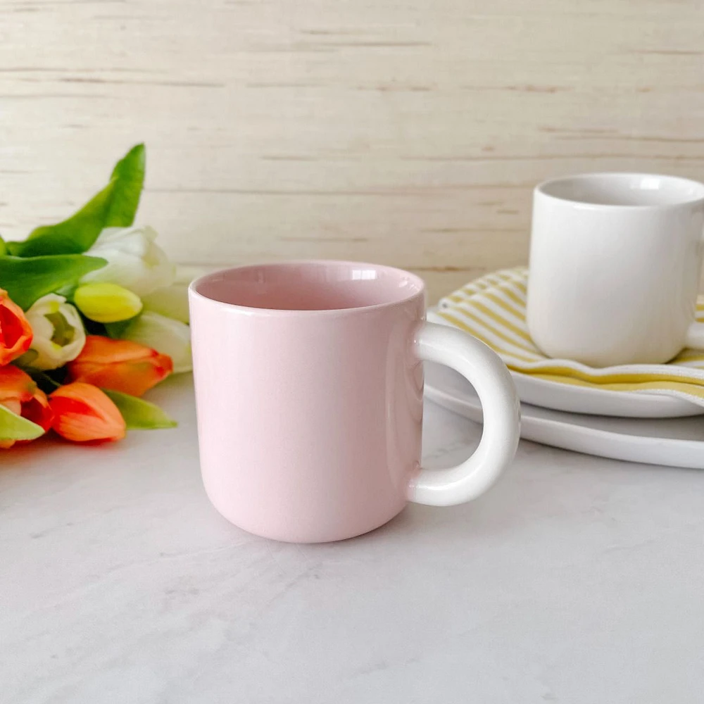 Tasse « Sherbet » rose par Maxwell & Williams