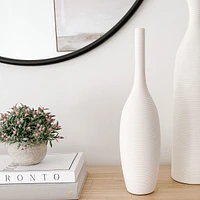 Tall Ceramic Bud Vase by Natural Living