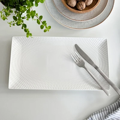 Diamond Rectangular Platter - 35 cm x 19 cm