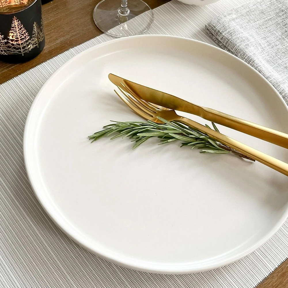 Assiette à dîner « Uno Marble » - 28 cm