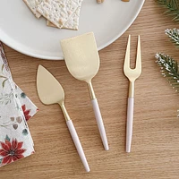Rosé 3-Piece Cheese Set by David Shaw
