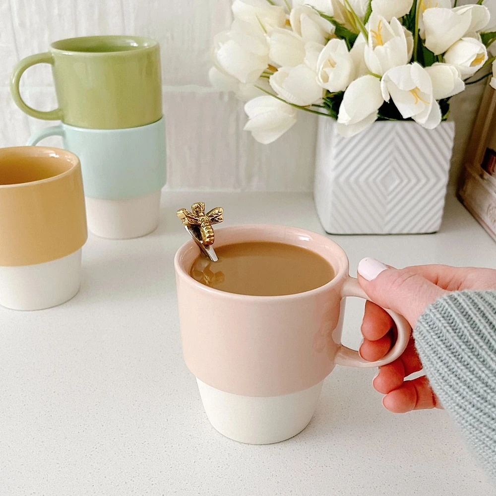 Flora Set of 4 Nesting Mugs