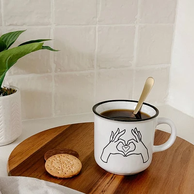 Hands Heart Mug - 400ml