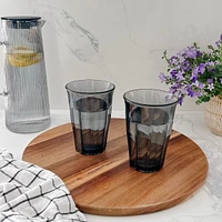 Set of 4 Picardie Grey Tumblers by Duralex - 360 ml