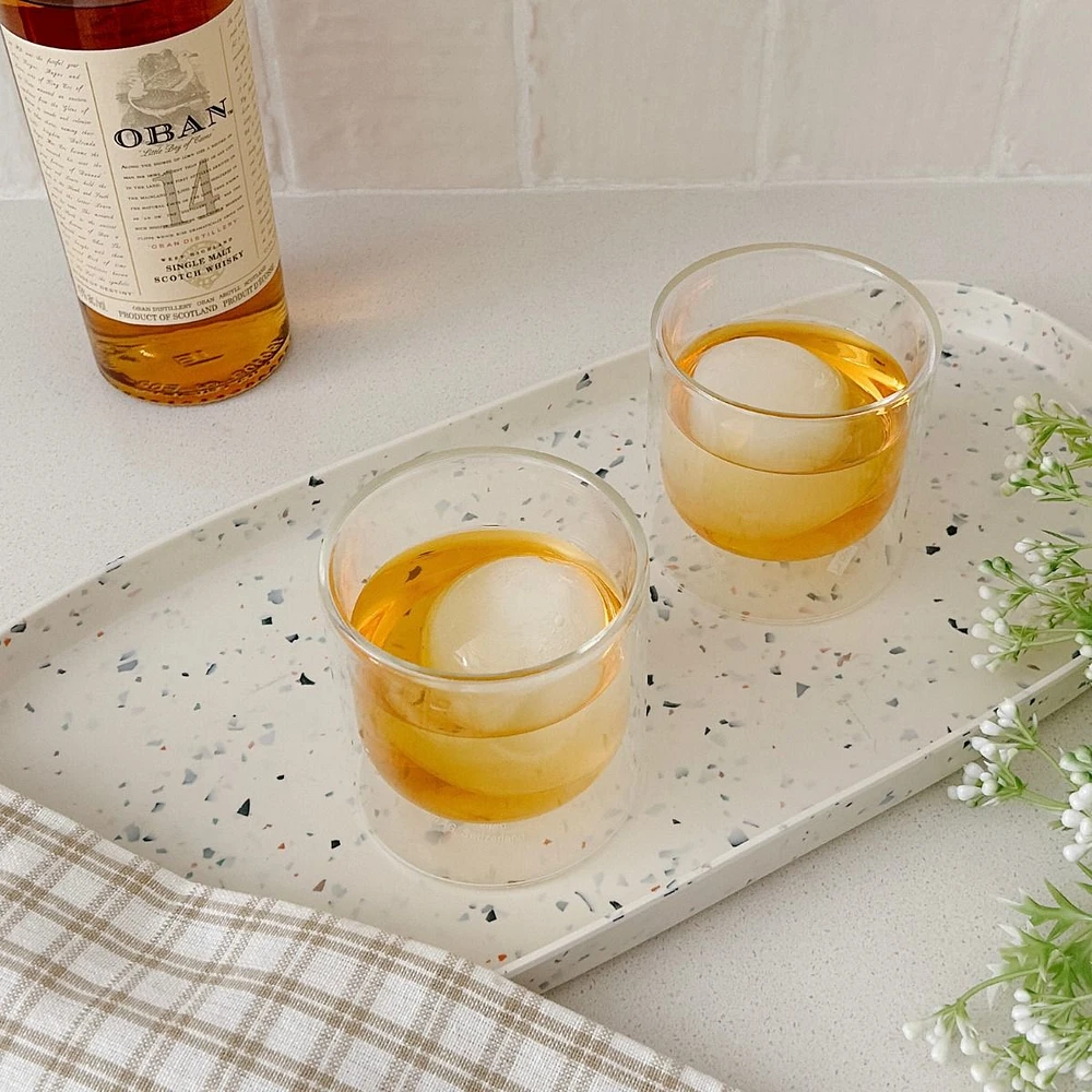 Ensemble de 2 verres à whisky double paroi  « Skal » par Bodum