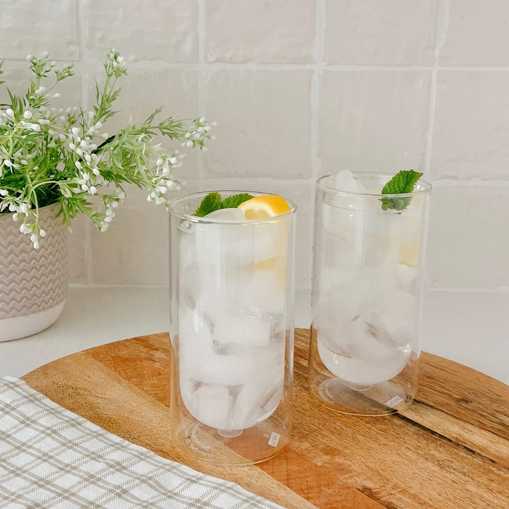 Ensemble de 2 verres à Gin & Tonic à double parois « Skal » par Bodum