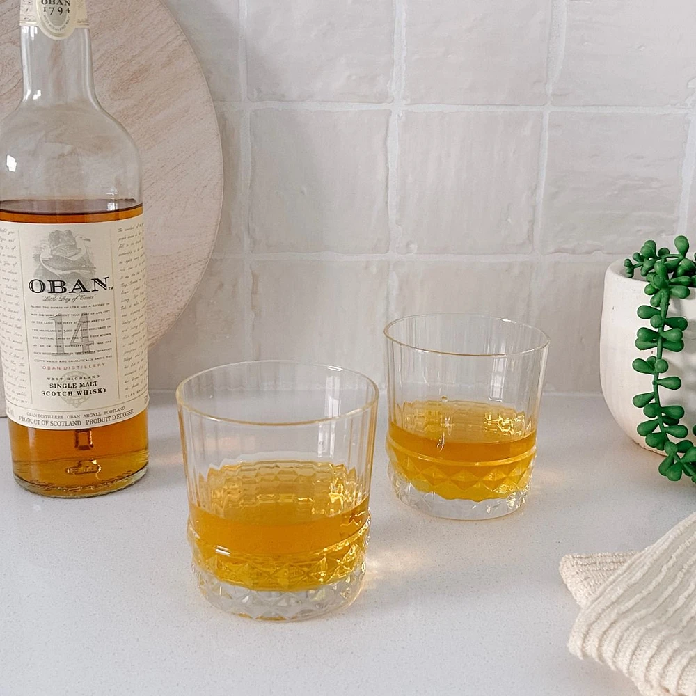 Ensemble de 4 verres à whisky « America '20s »