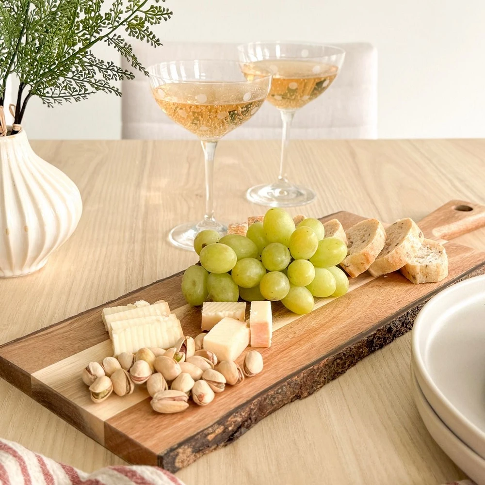 Edge Serving Board with Handle by Natural Living