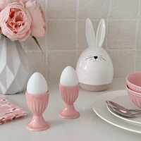 Reactive Glazed Egg Cup - Pink By BIA
