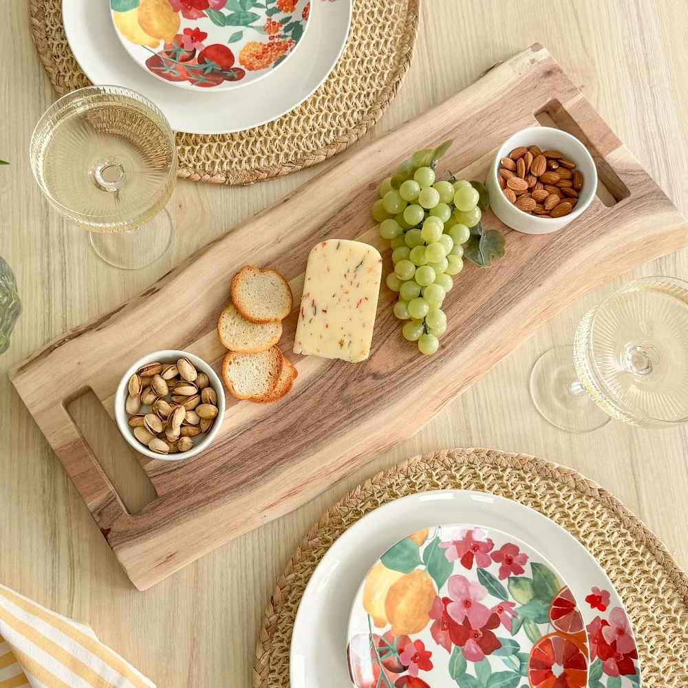 Menara Wood Serving Board by - 58 x 25 cm Maxwell & Williams
