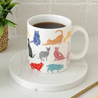 Speckle Cats Jumbo Mug - 18oz