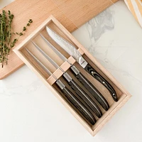 Royal 4-Piece Steak Knife Set by Amefa