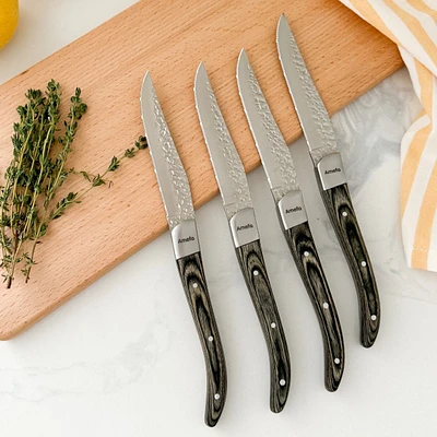 Royal 4-Piece Steak Knife Set by Amefa