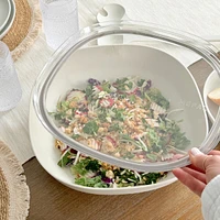 Mepal Silueta 4 L Serving Bowl With Lid - Nordic White