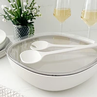 Mepal Silueta 4 L Serving Bowl With Lid - Nordic White