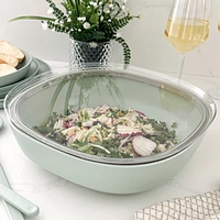 Mepal Silueta 4 L Serving Bowl With Lid - Nordic Sage