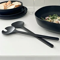 Mepal Silueta Salad Servers, Set of 2 - Nordic Black